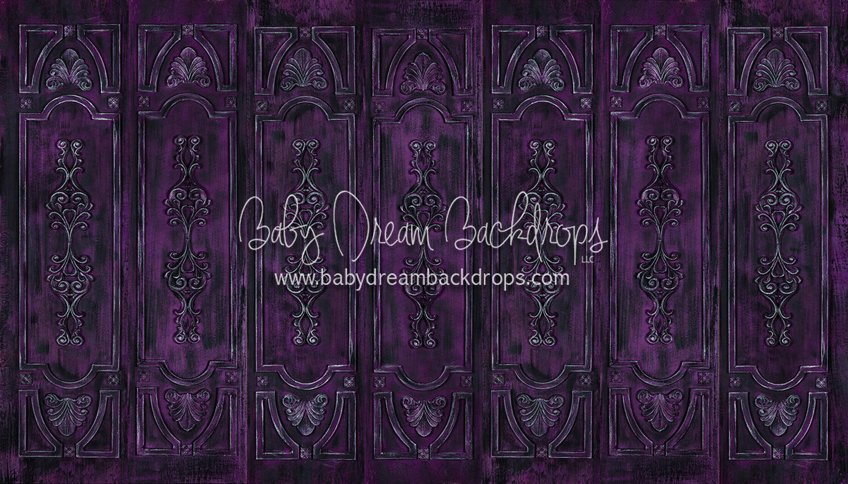 Shabby Panels Purple