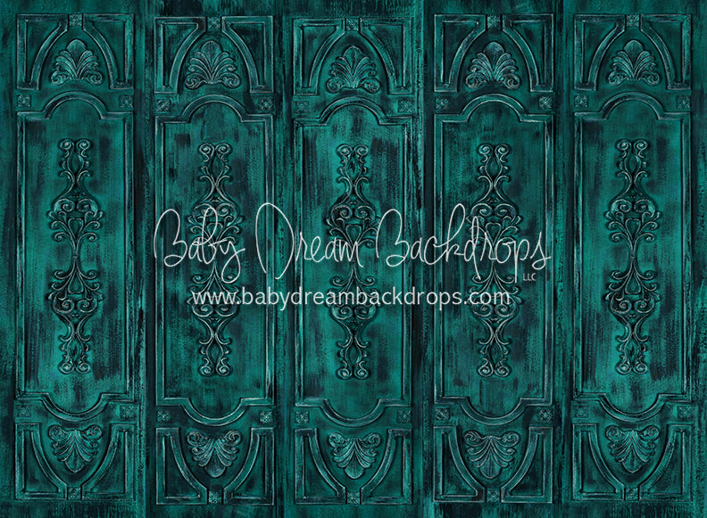 Shabby Panels Turquoise