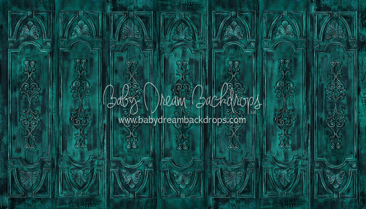 Shabby Panels Turquoise