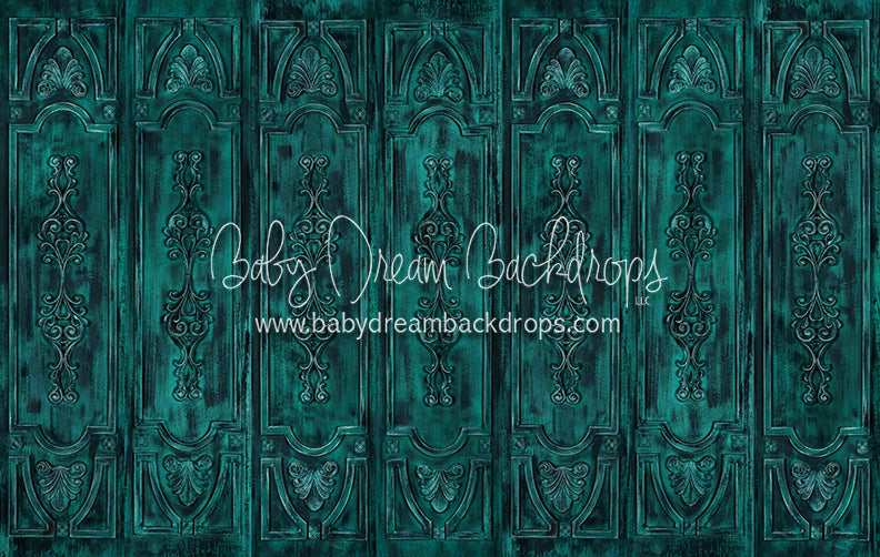 Shabby Panels Turquoise