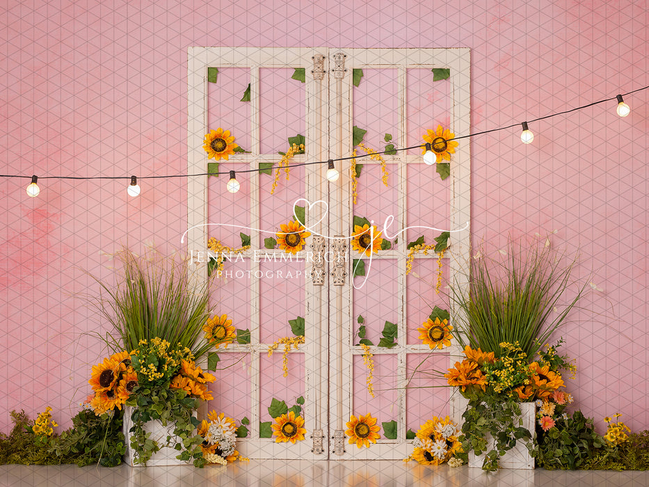 Shabby Chic Sunflowers