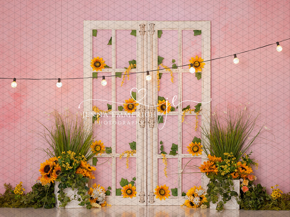 Shabby Chic Sunflowers