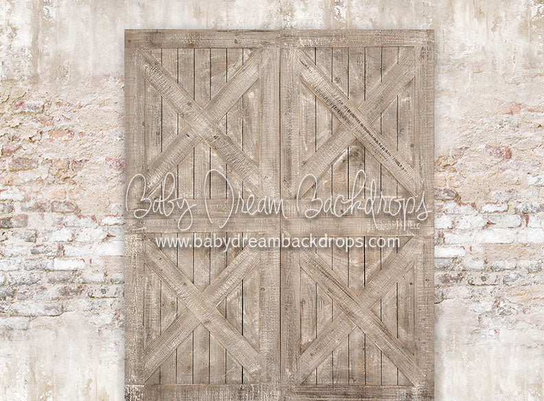 Shabby Barn Doors - 60Hx80W - JA
