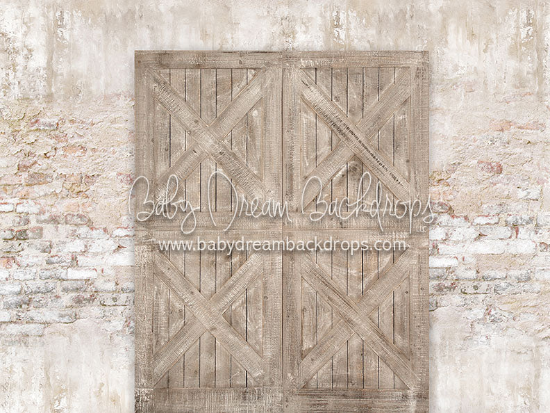 Shabby Barn Doors