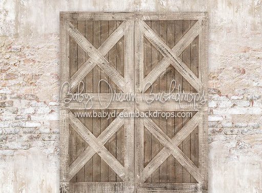 Shabby Barn Two Toned - 60Hx80W - JA