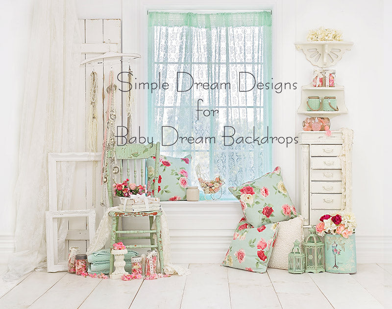 Shabby Mint 8x10 - SD (Premium)