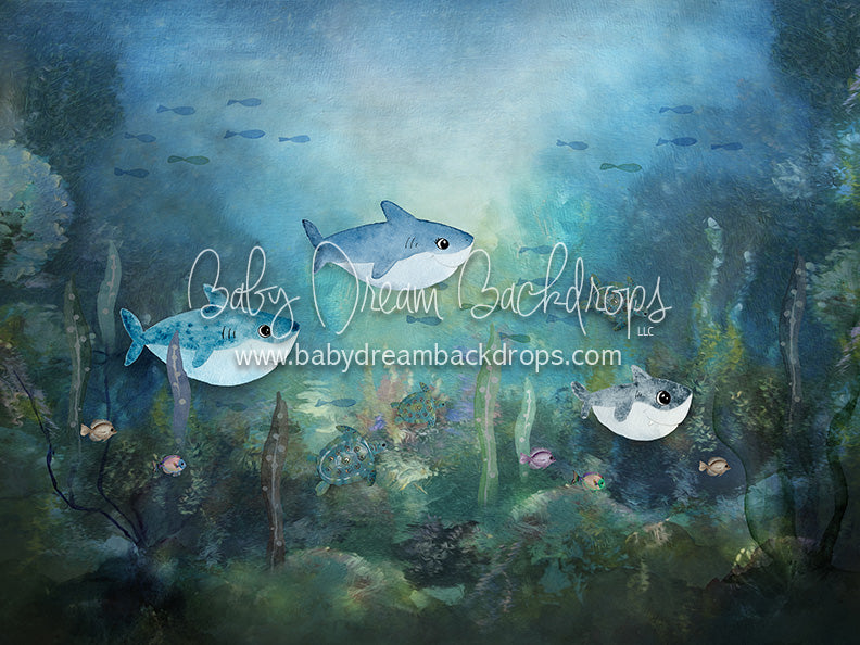 Shark Patrol - 6x8 - BS (Fleece)