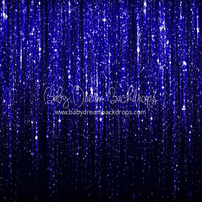 X Drop shimmer in blue