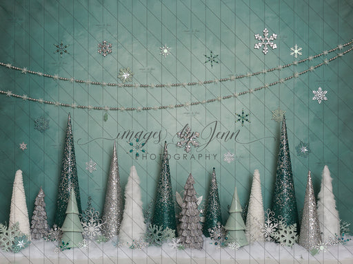 Silver and Green Winter