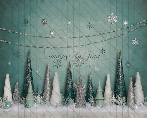 Silver and Green Winter