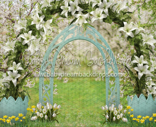 Simple Spring Blossoms Arch (JA)