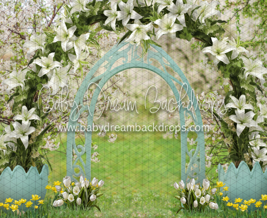 Simple Spring Blossoms Arch (JA)