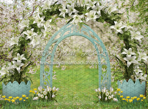 Simple Spring Blossoms Arch (JA)