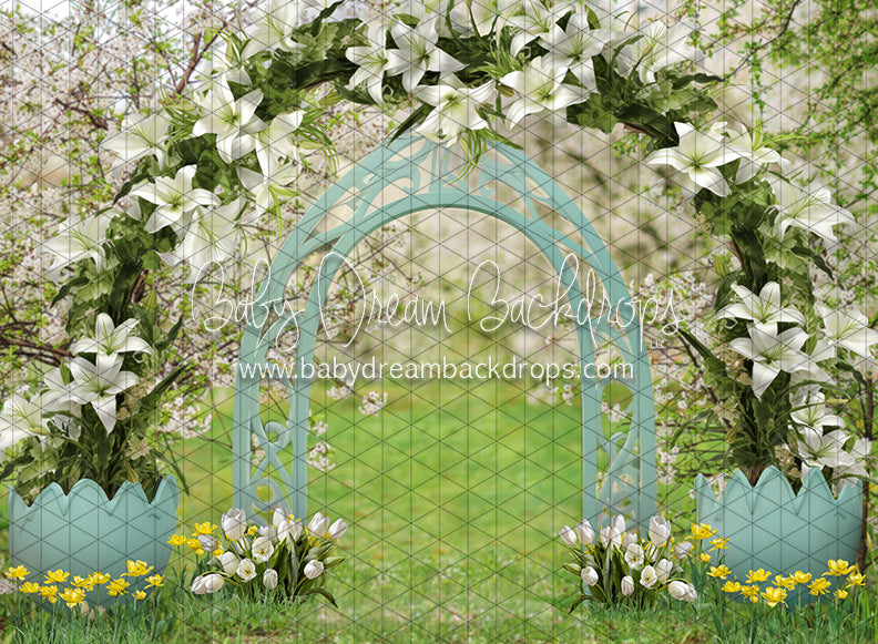Simple Spring Blossoms Arch (JA)