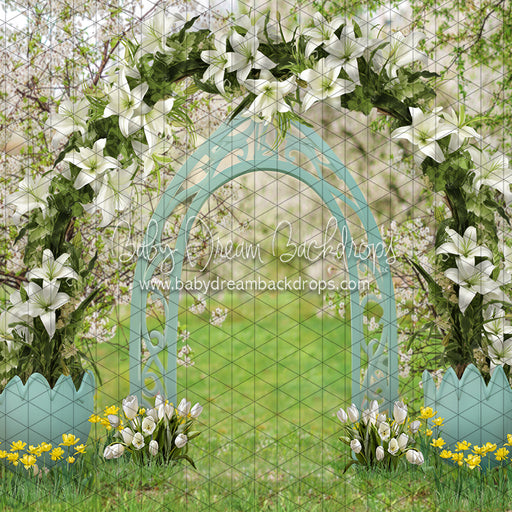 Simple Spring Blossoms Arch (JA)