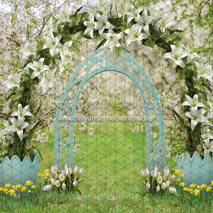 Simple Spring Blossoms Arch (JA)