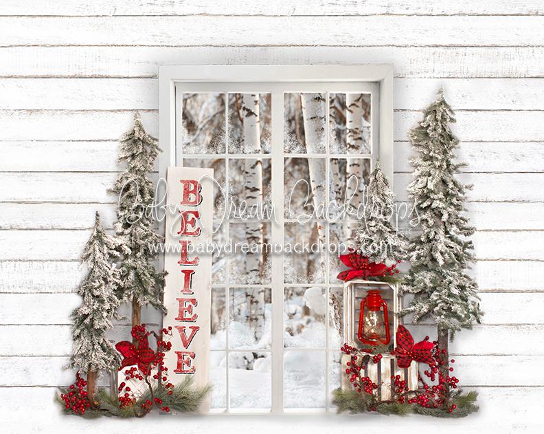Simple Christmas Window
