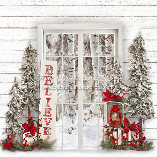 Simple Christmas Window 8x8 JA