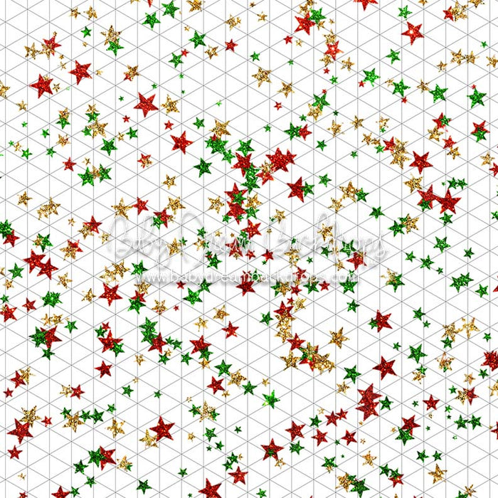 X Drop simple holiday stars