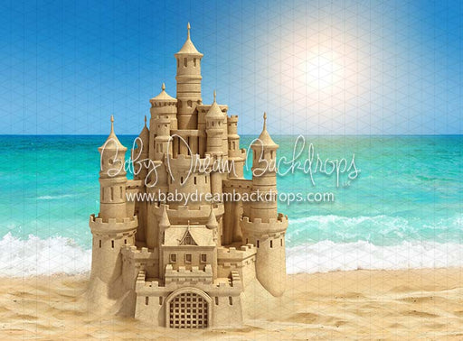 Simple Large Sand Castle