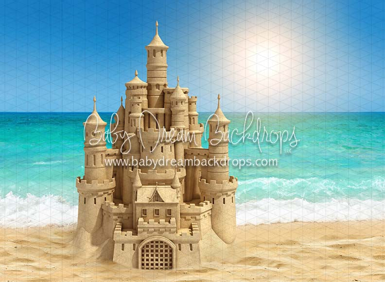 Simple Large Sand Castle