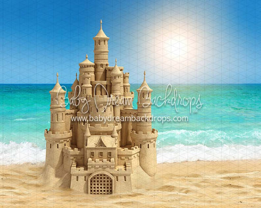 Simple Large Sand Castle