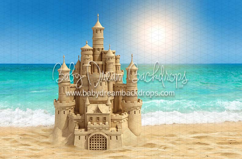 Simple Large Sand Castle