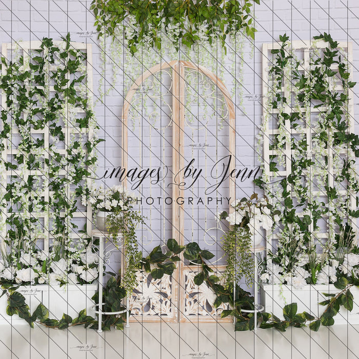 X Drop simple spring whites