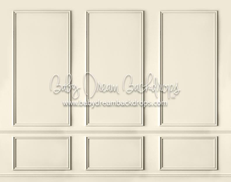 Simple Statement Wall Ivory