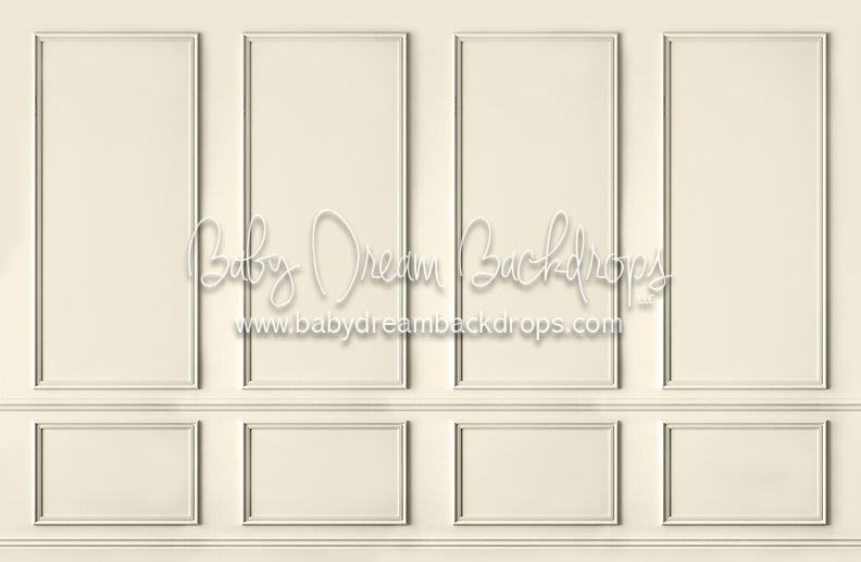 Simple Statement Wall Ivory