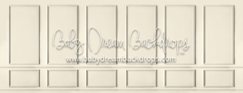 Simple Statement Wall Ivory