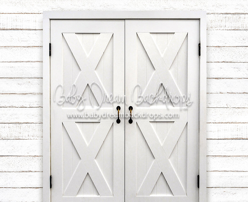 Simple White Doors
