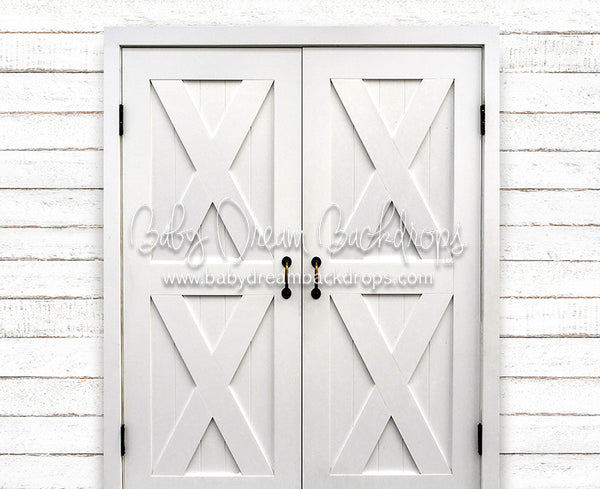 Simple White Doors