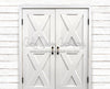 Simple White Doors