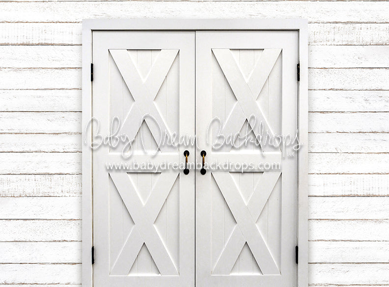 Simple White Doors