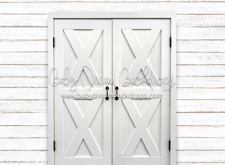 Simple White Doors