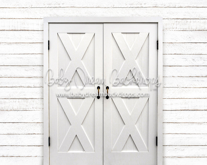 Simple White Doors