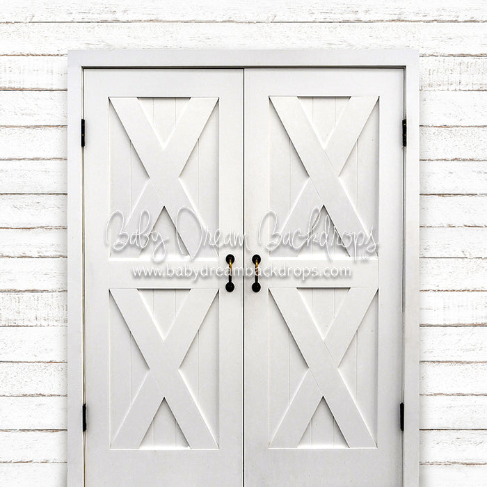 Simple White Doors