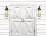 Simple White Doors Lanterns