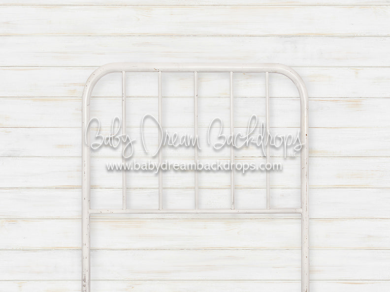 Simple White Headboard (Full) 6x8 JA (Premium)