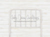 Simple White Headboard (Queen) 6x8 JA (Premium)