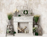 Simply Spring Mantel