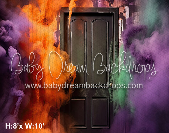 Smoke Bomb Halloween Door (SM)