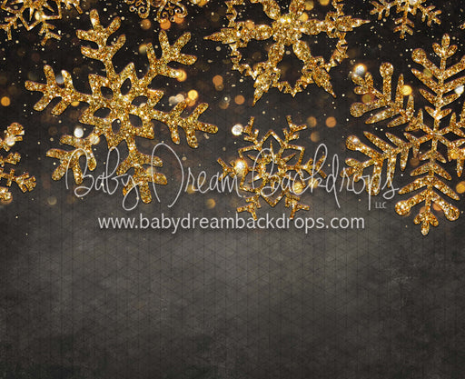 Snow Dazzle Grey and Gold