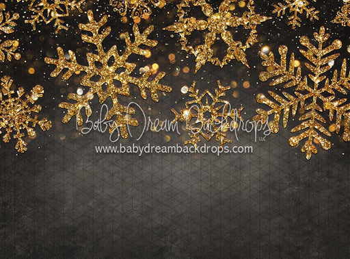 Snow Dazzle Grey and Gold