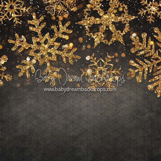 Snow Dazzle Grey and Gold