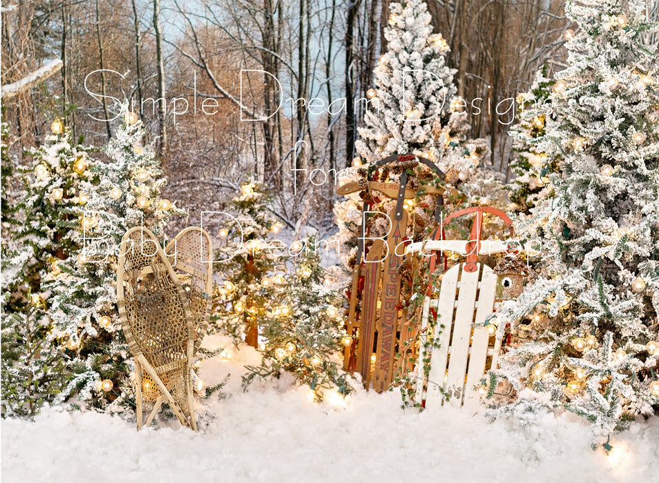 Snow Sleds Lights