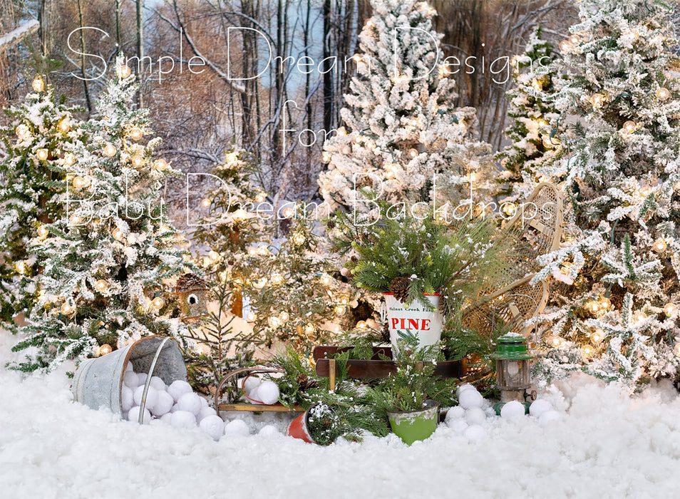 Snowball Sleigh Lights