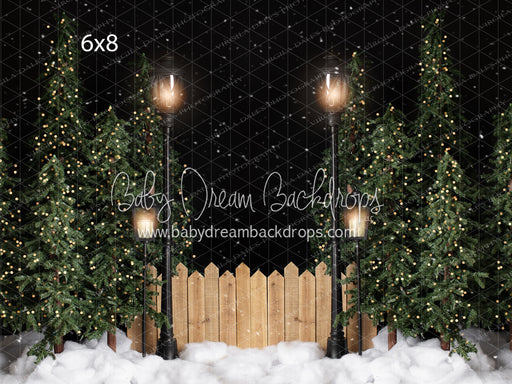 Snowy Christmas Night