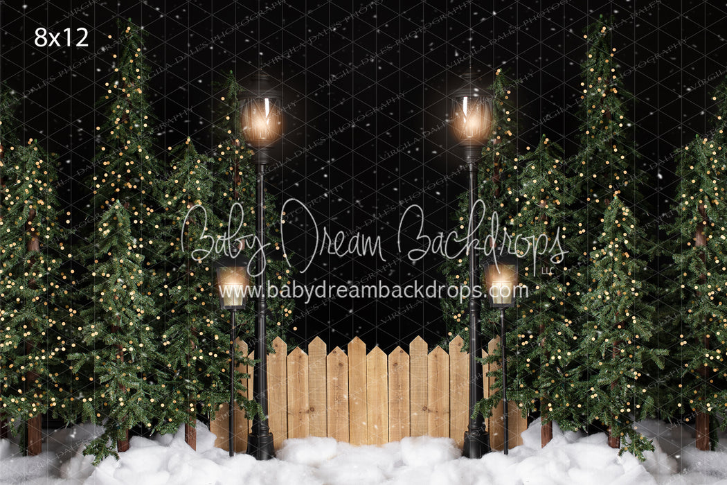 Snowy Christmas Night